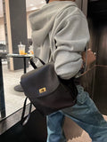 Onyx Leather Backpack