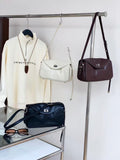 Minimal Lock Crossbody Bag