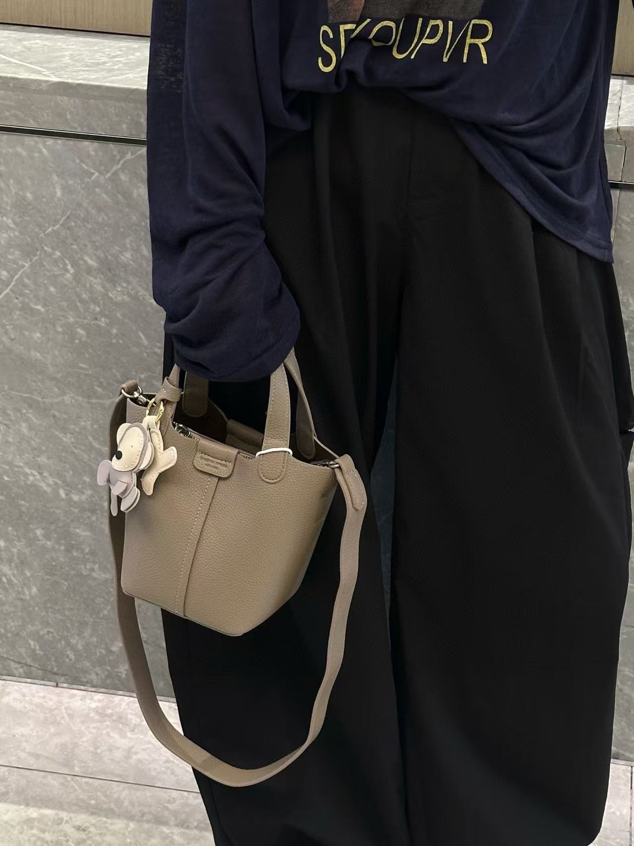 Soft Mini Bucket Bag