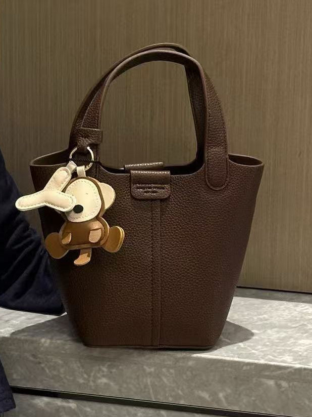 Mini Zip Bucket Bag