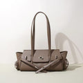 Structured Shoulder Tote Bag