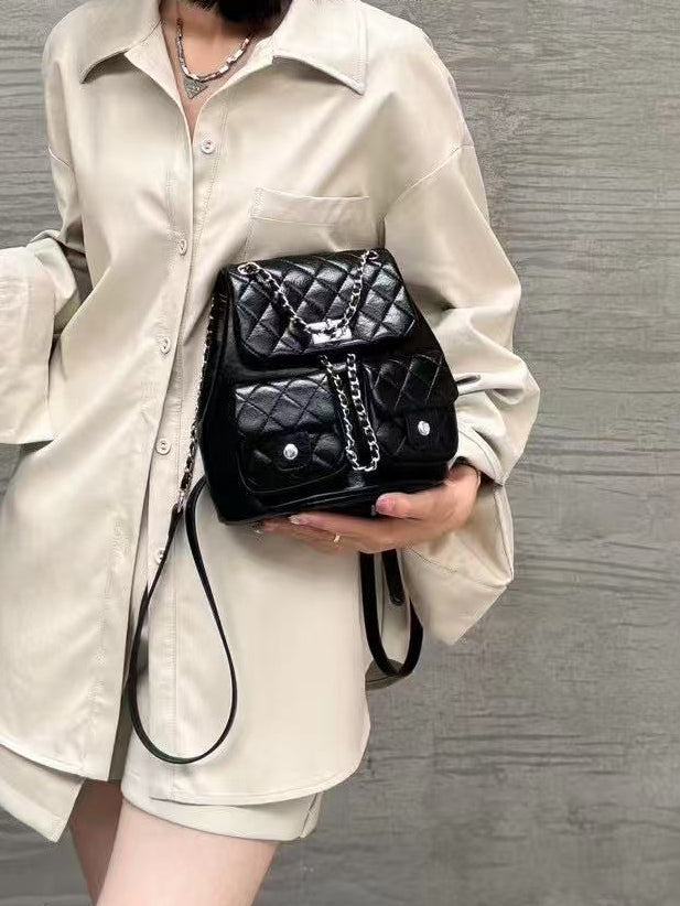 Classic Quilted Mini Backpack